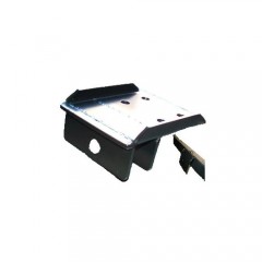 FRONT BUMPER REMOVABLE TOWING HITCH PLATE